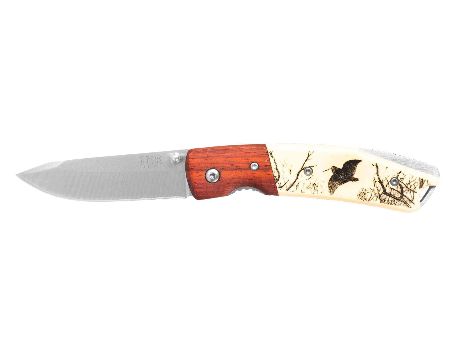 Spanish knife JKR367 with bird pattern