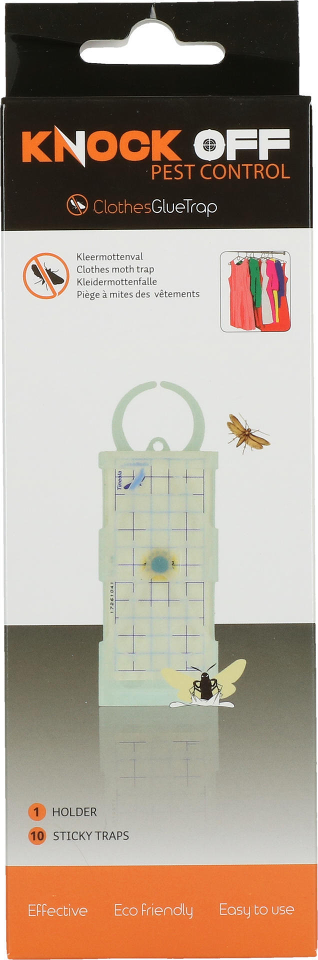 Delta moth trap for barn livestock pest control glue traps