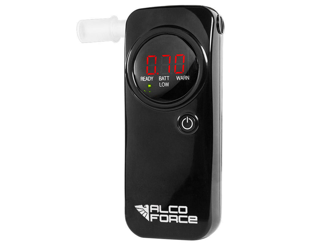 Alcohol breathalyser AlcoForce EVO-1 sobriety tester