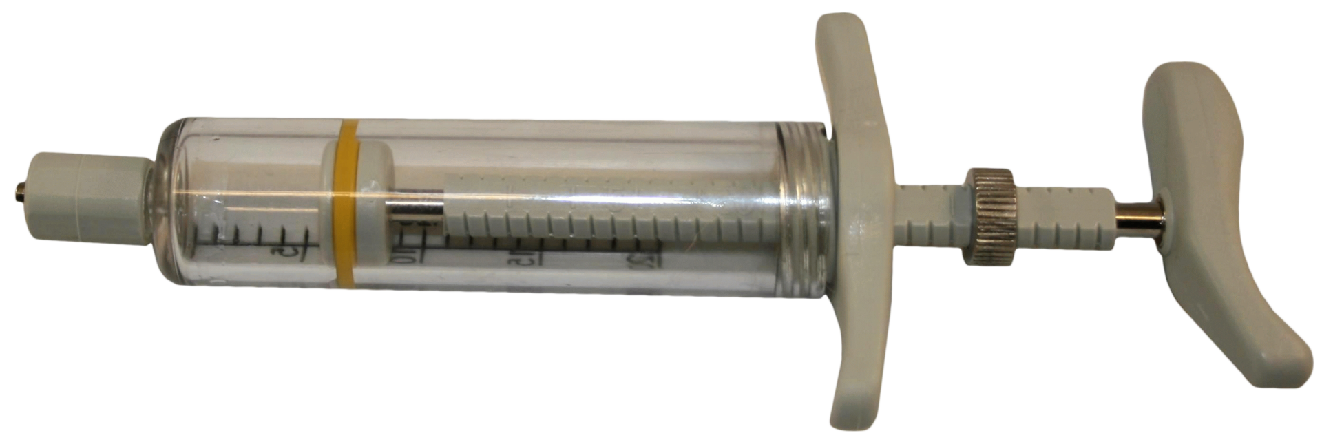 Nylon 30 ml Luer Lock adjustable, cattle syringe