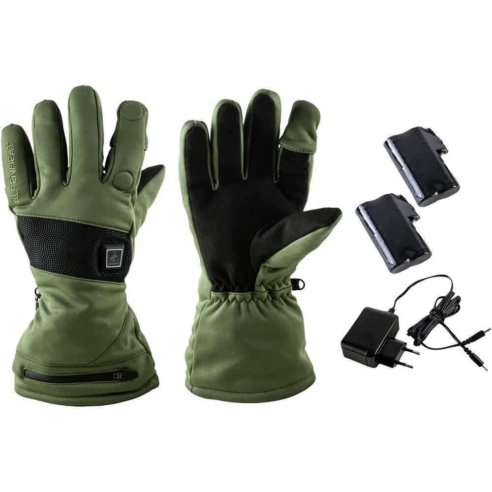 Heatable hunting gloves