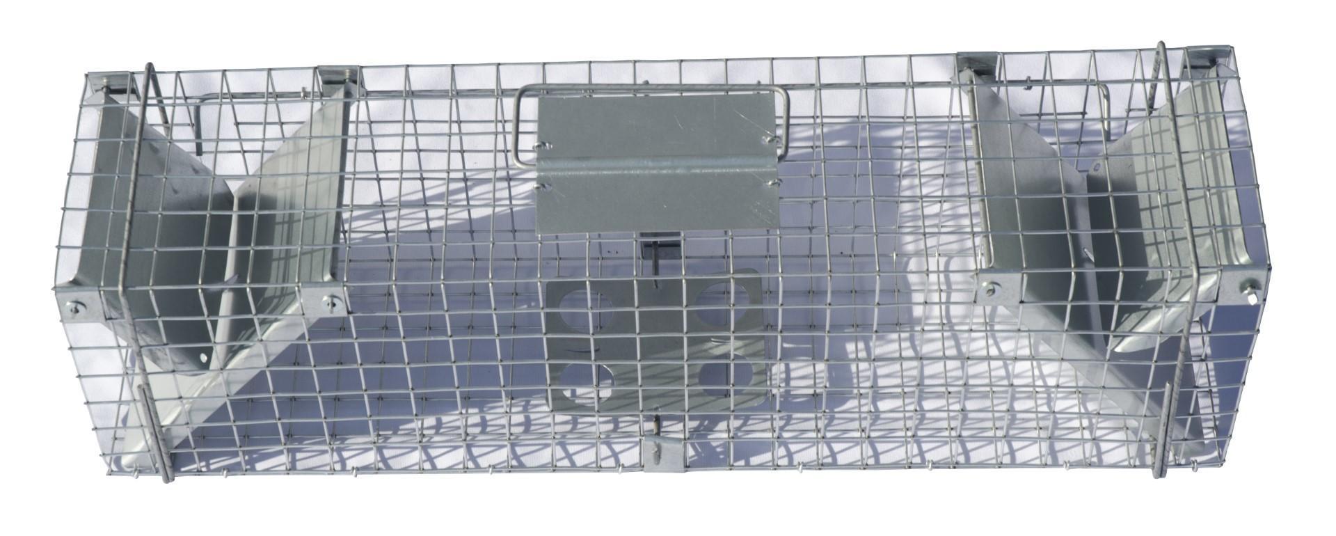 trap against rat 65x17x20cm grey barn pest control live catching traps