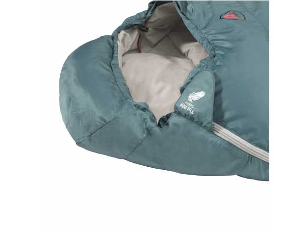 Gully 600 hiking sleeping bag for left-handers