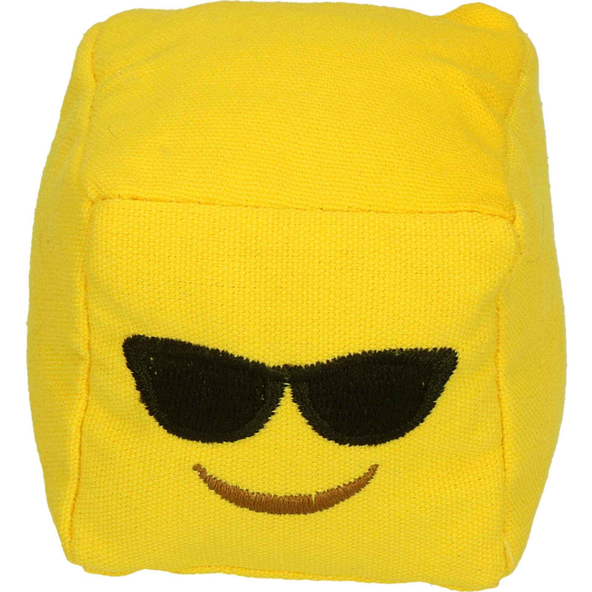 Emoji Cat Cube Sunny with cat root plush cat toy