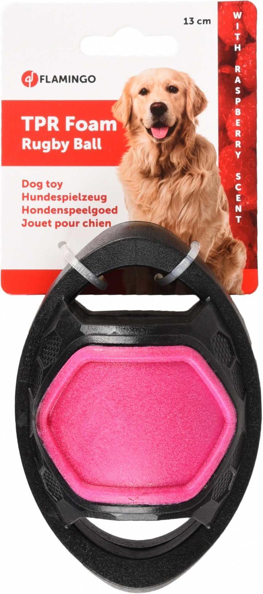 foam rugby ball 13 cm dog toy