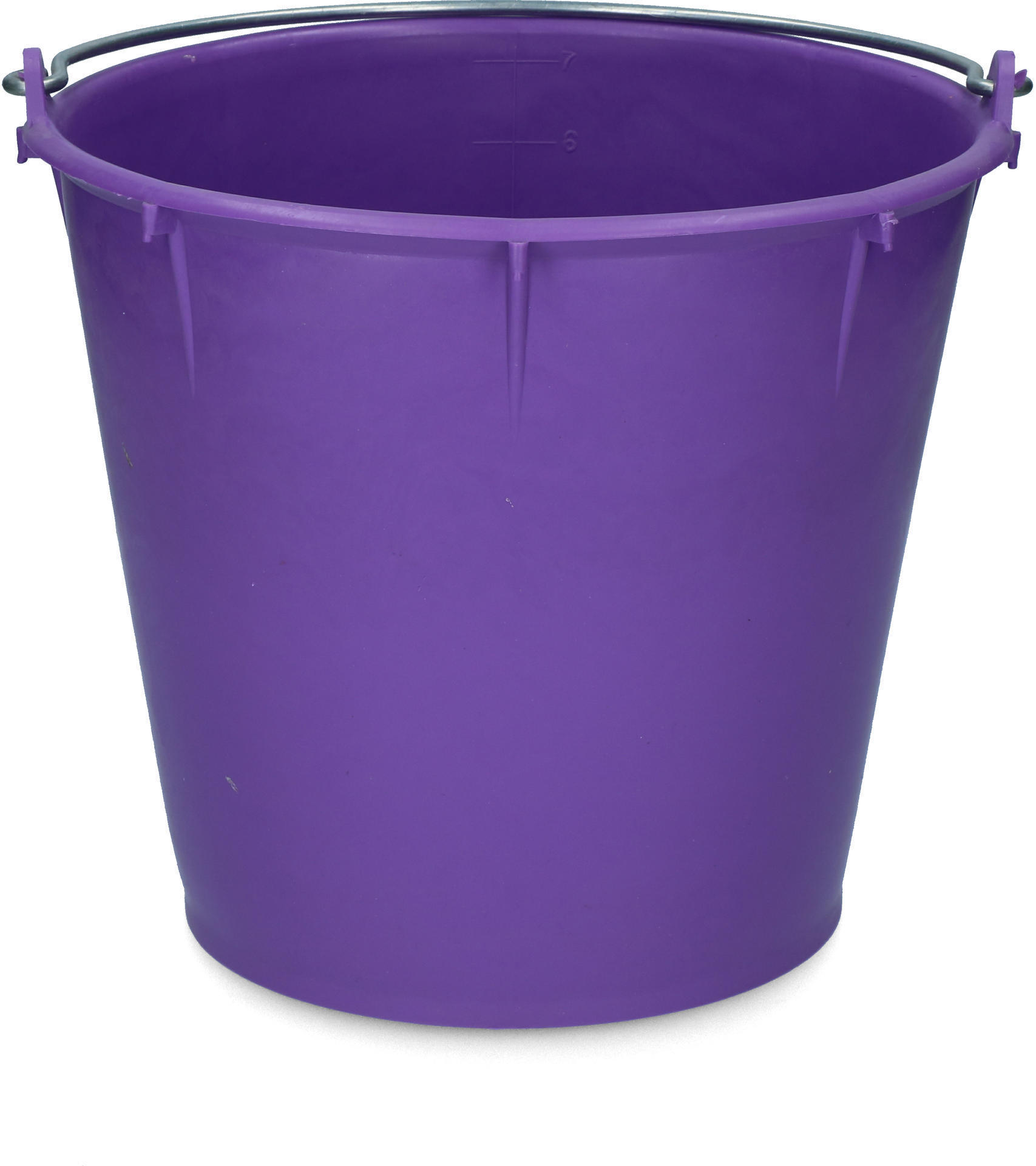 bucket 7 l purple with handle barn livestock feeding feeding technology feeding bowls