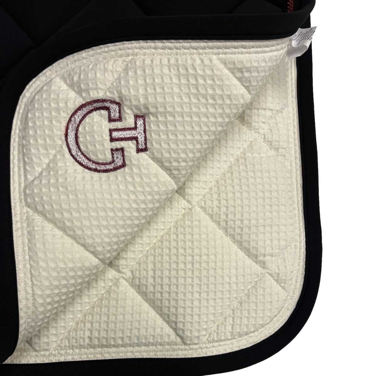 Dressage saddle pad CT quilted argyle