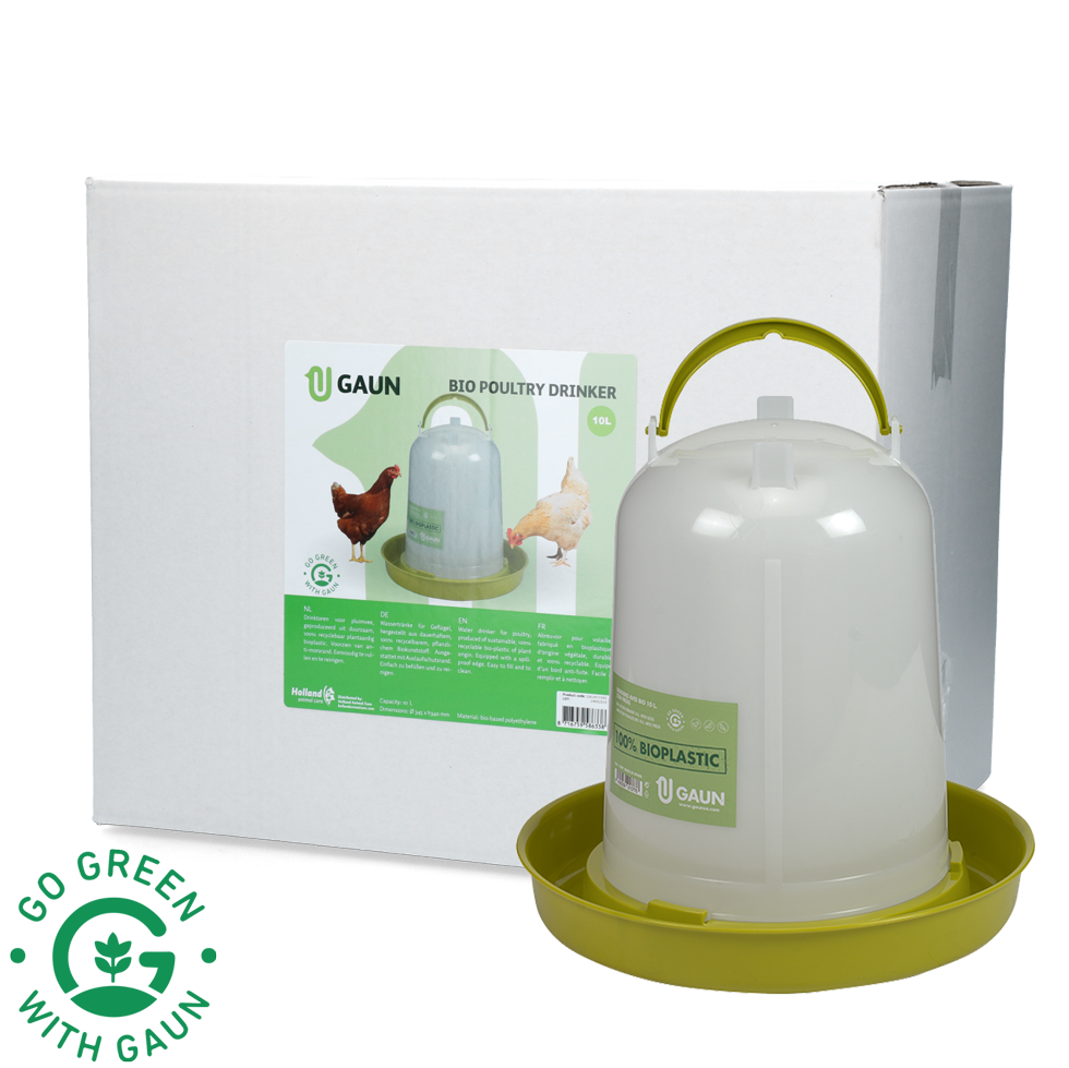Poultry drinker 10 l Bio green lemon