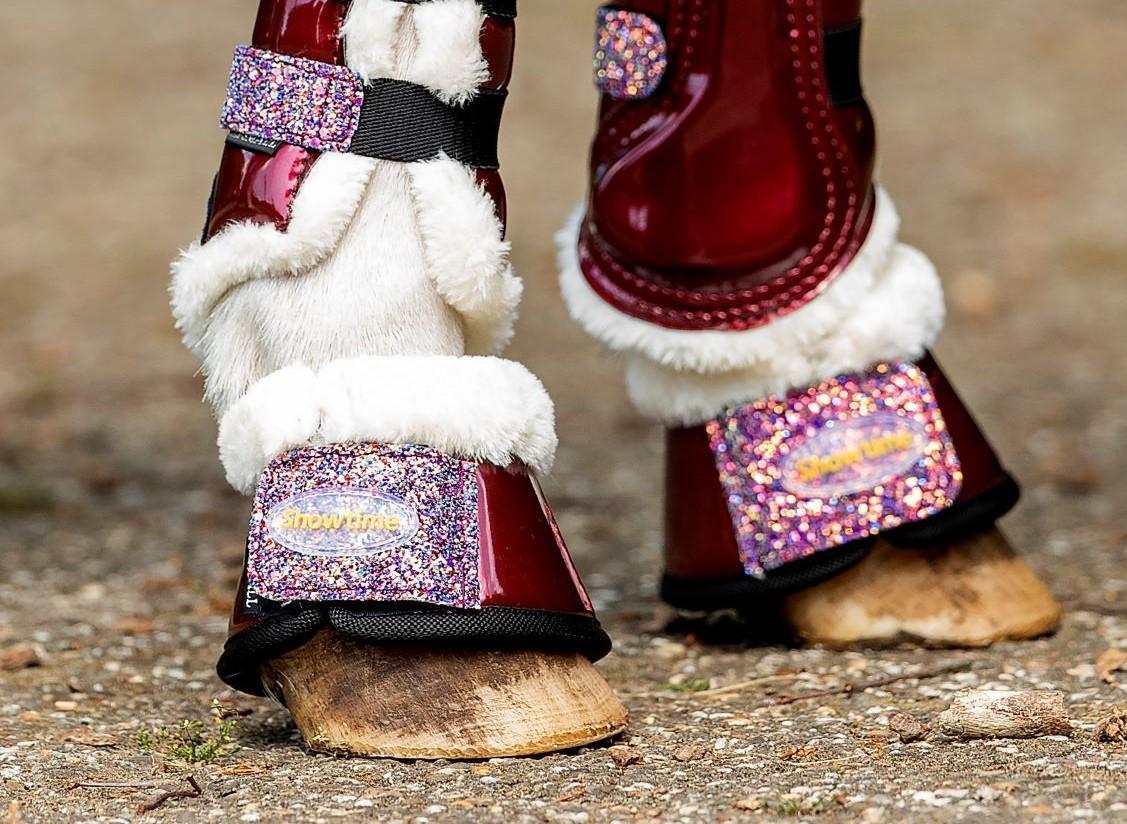 229 Show-time Gold Rush hoofbeat small size champagne 3XS Horse foot protection