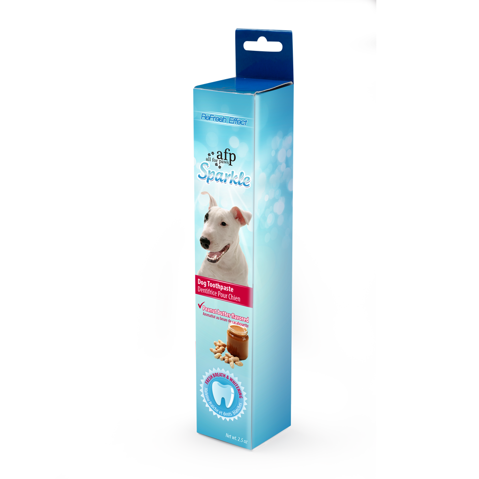 Hazelnut toothpaste for dogs