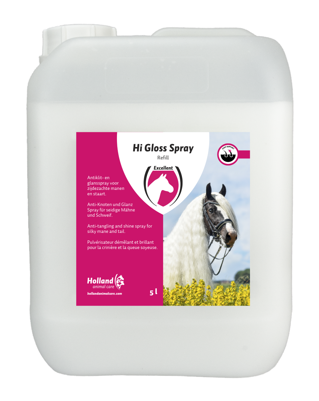 Tail and mane for horse