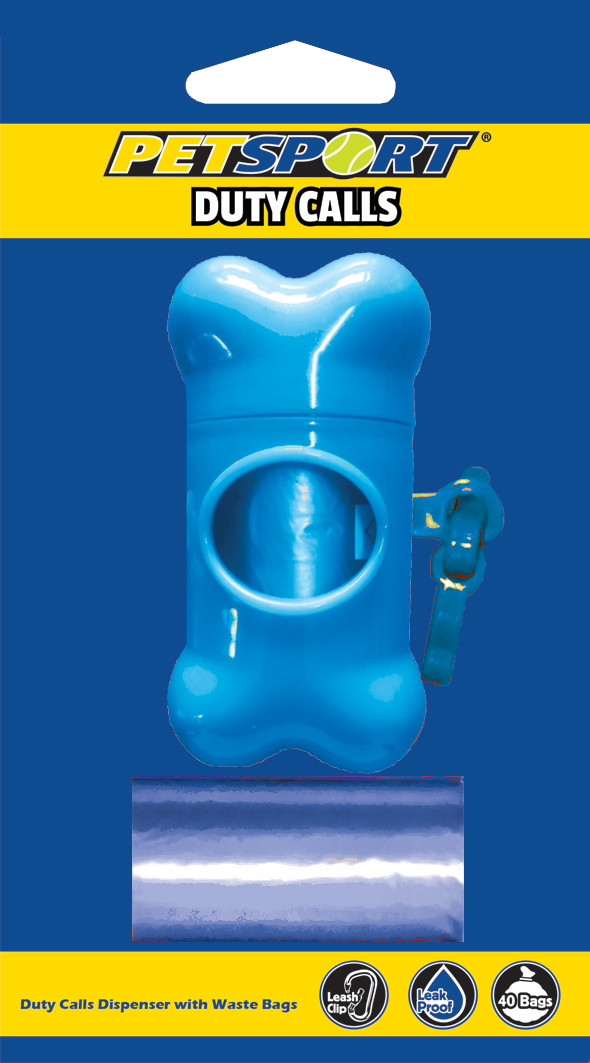 Dog waste bag dispenser