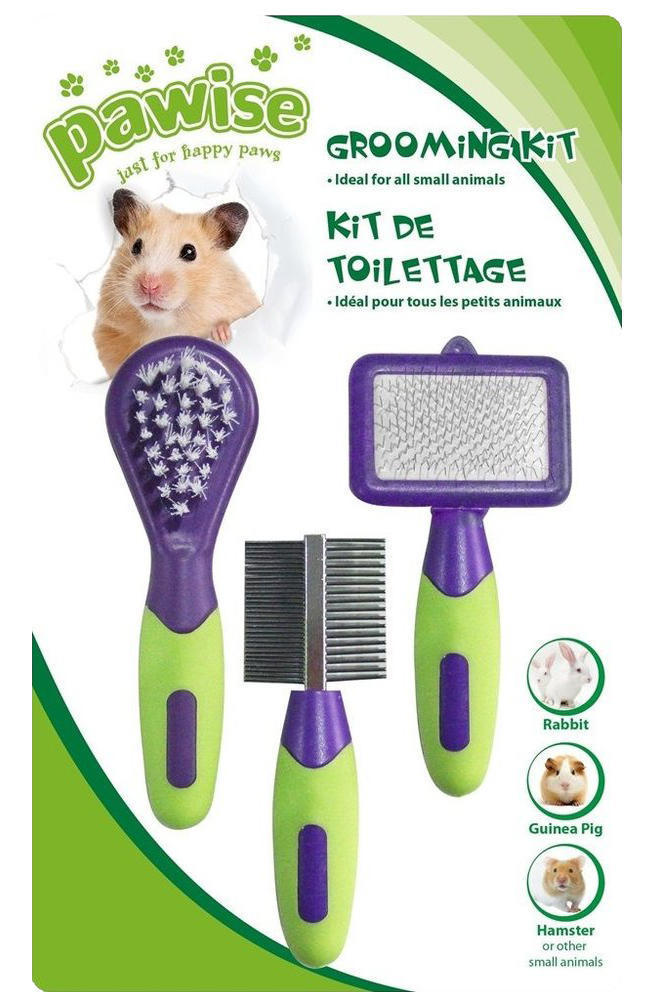 Grooming kit, pet, rodent care