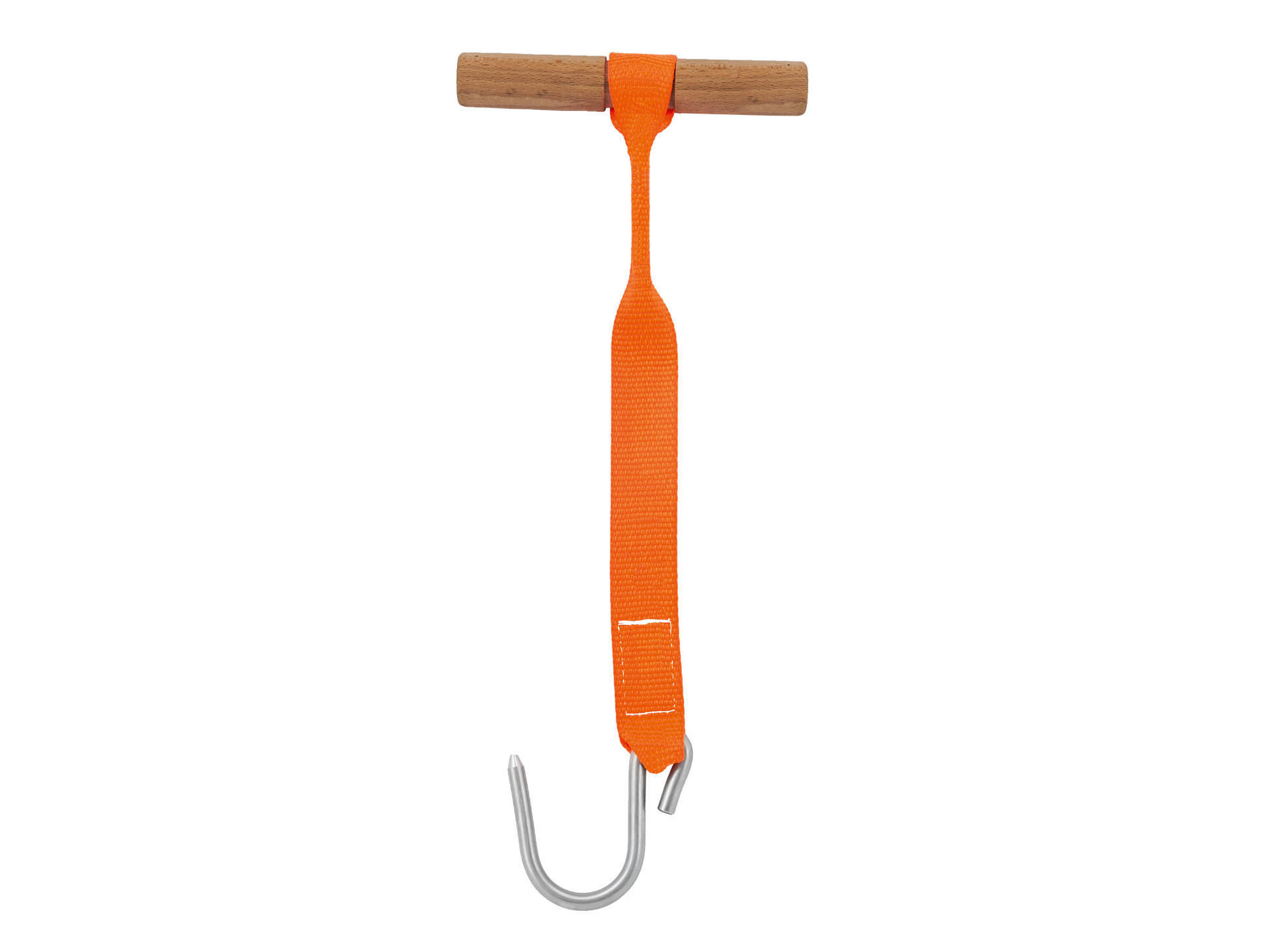 Tow hook for game traction