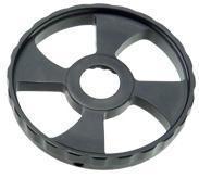 Lateral 100 mm parallax adjustment wheel