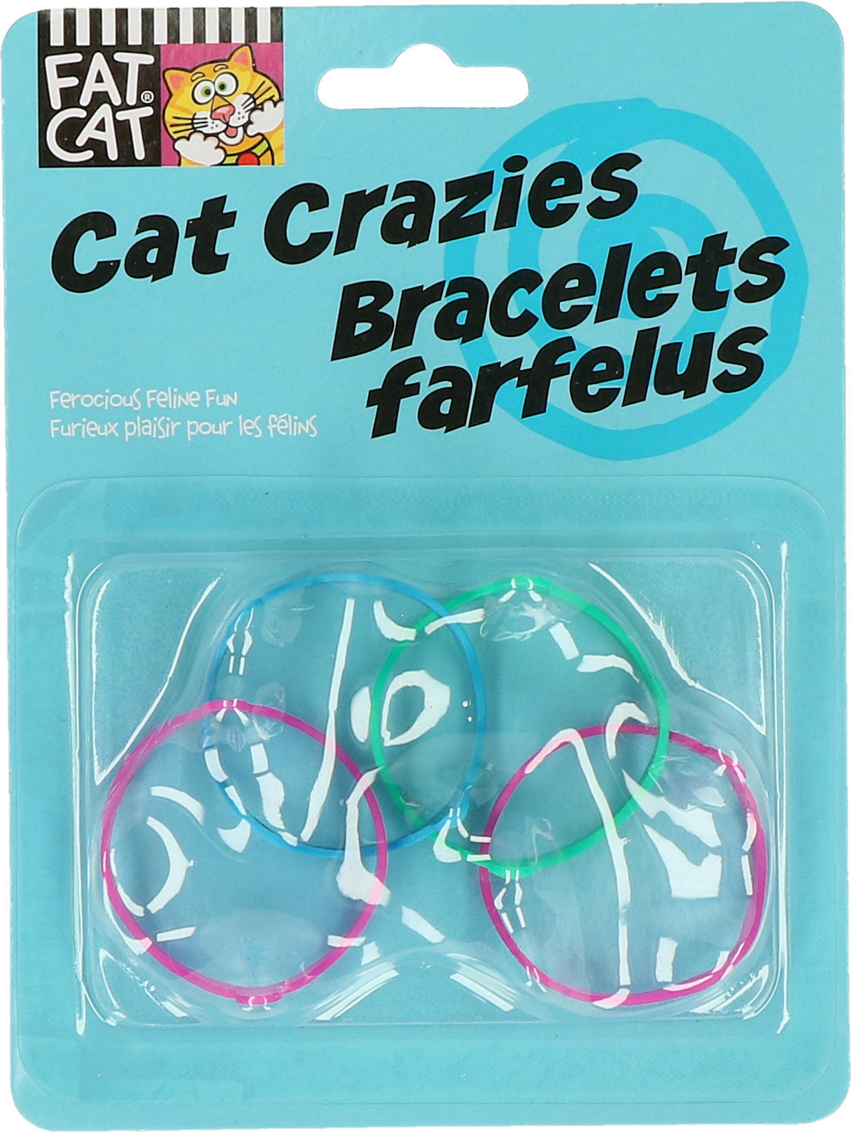 Doskocil Cat Crazies 4-colour cat toy