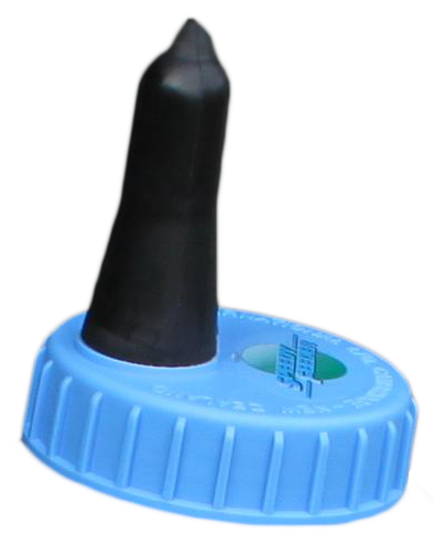 Calf quick feed tank top cap, for nipple bottle cattle rearing