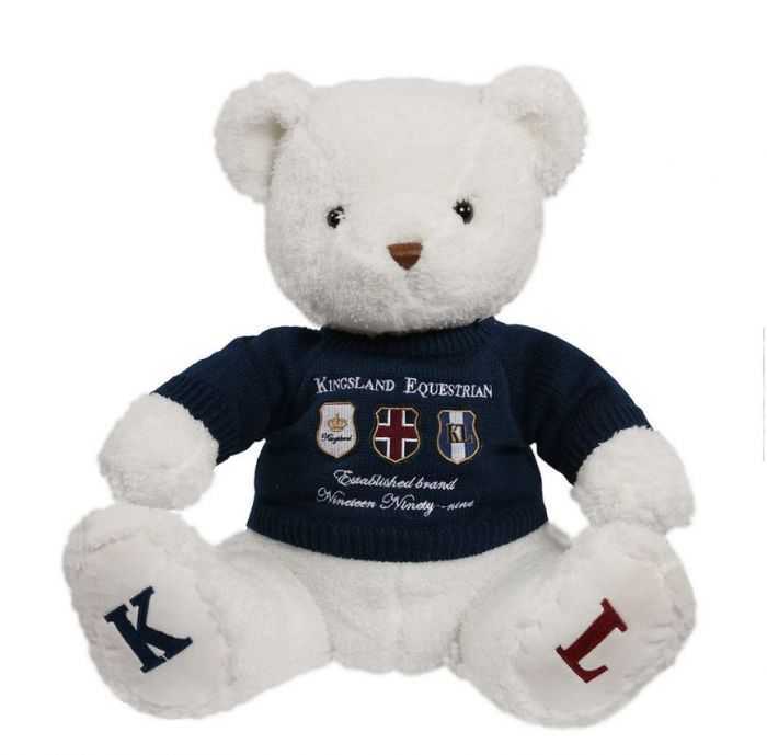 Fraserburgh White Stuffed Bear