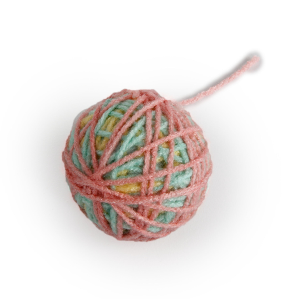Knotty Habit - Yarn ball, cat toy