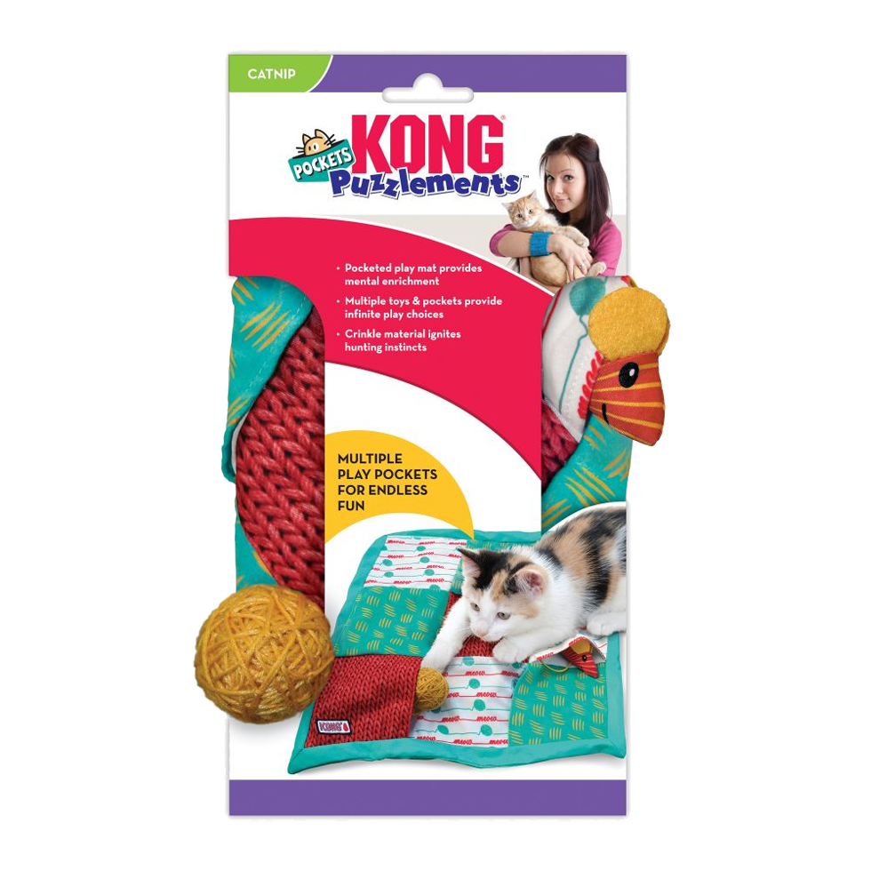Cat puzzle pockets cat game