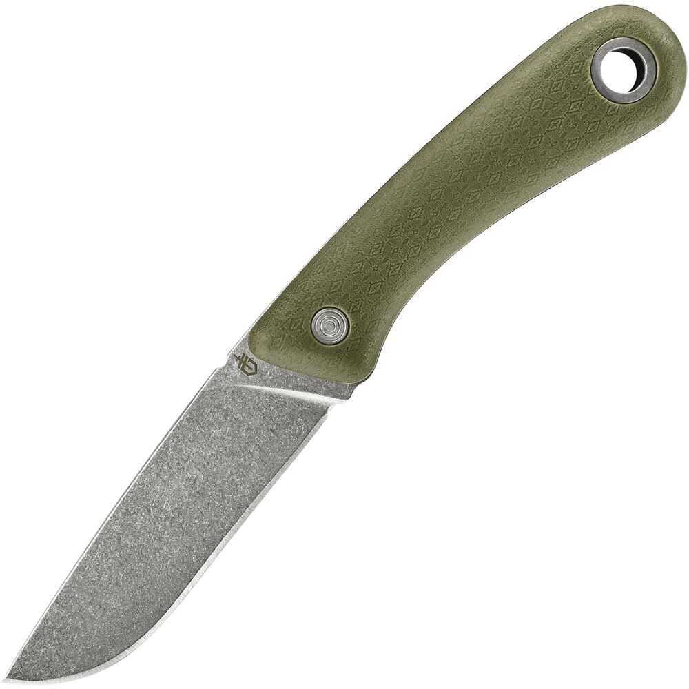 Spine belt knife
