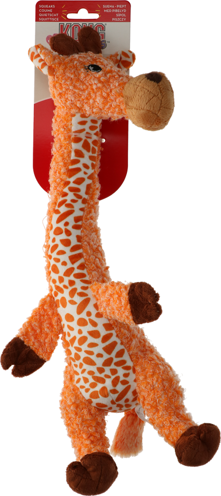 giraffe big beeper dog toy