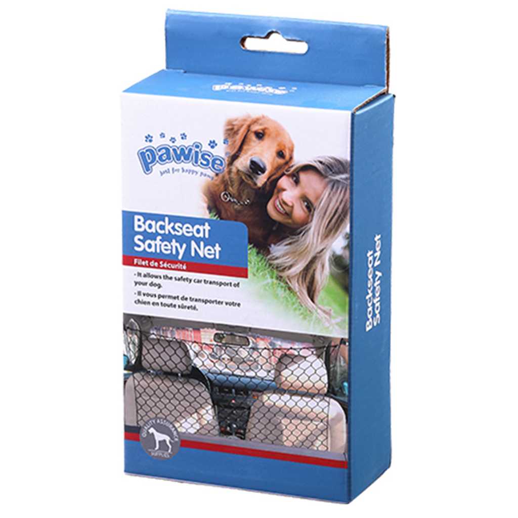 Car safety net for dogs