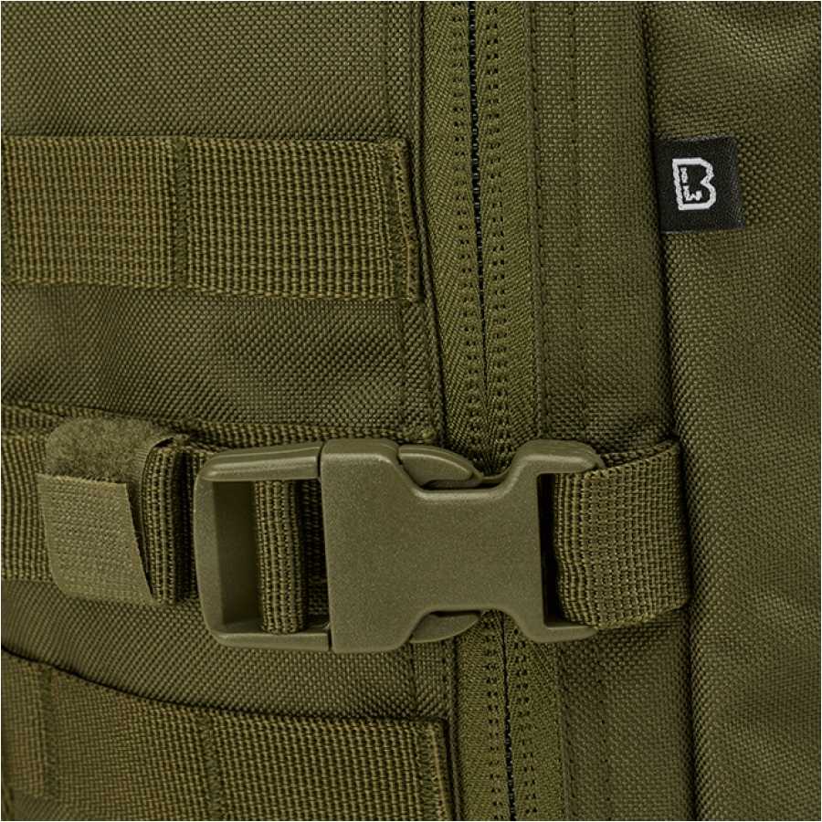 US Cooper Patch large olive green backpack