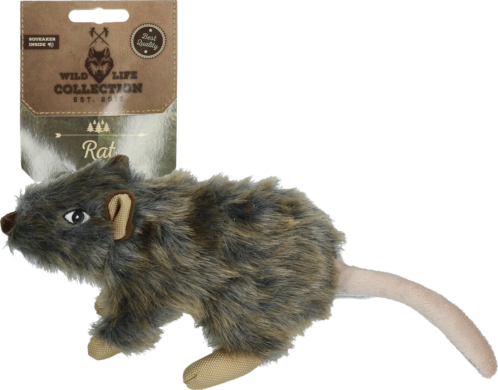 Rat dog toy plush
