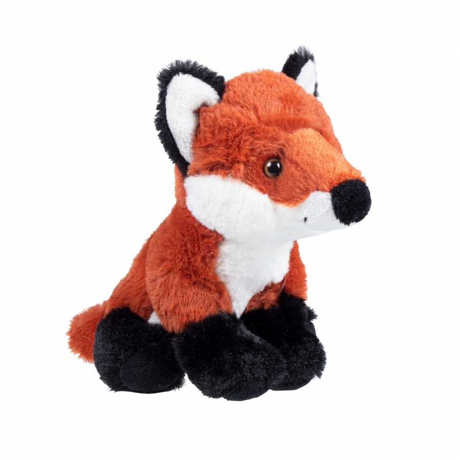 Sitting fox mascot figurine 18 cm