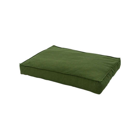 Panama bed pillow for dogs S green