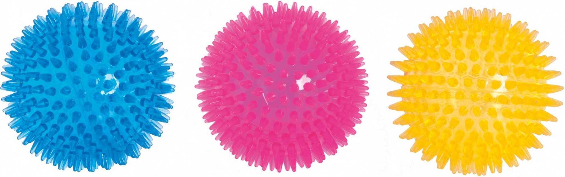 spiked ball 8 cm dog toy chew toy
