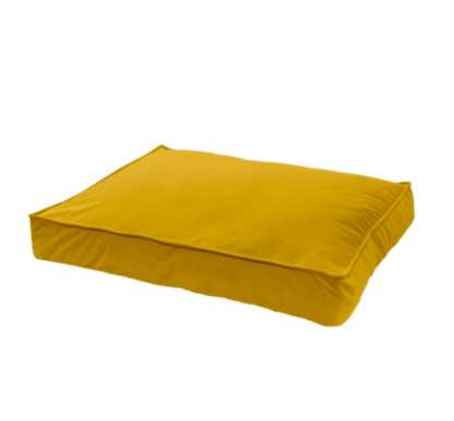 Velour bed pillow for dogs L