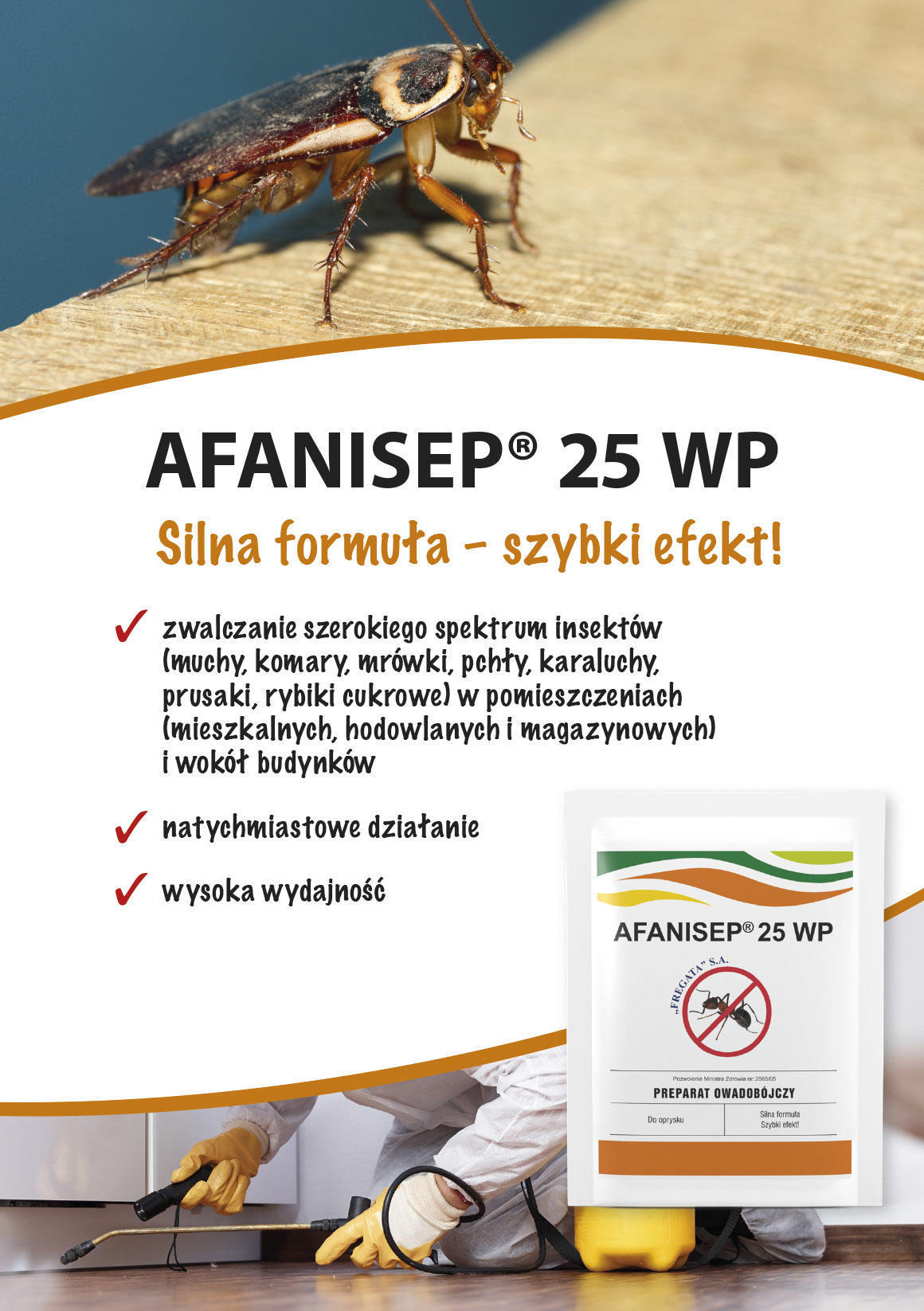 Afanisep 25 WP 25g insecticide