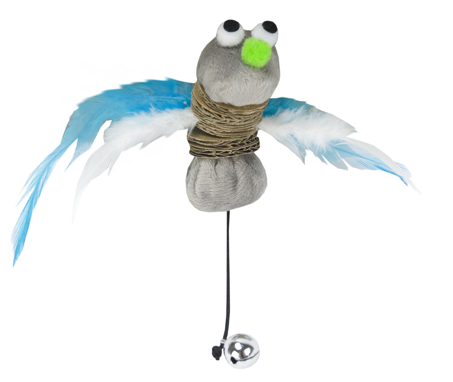 Crazy cat funny bird cat toy with feather cat toy