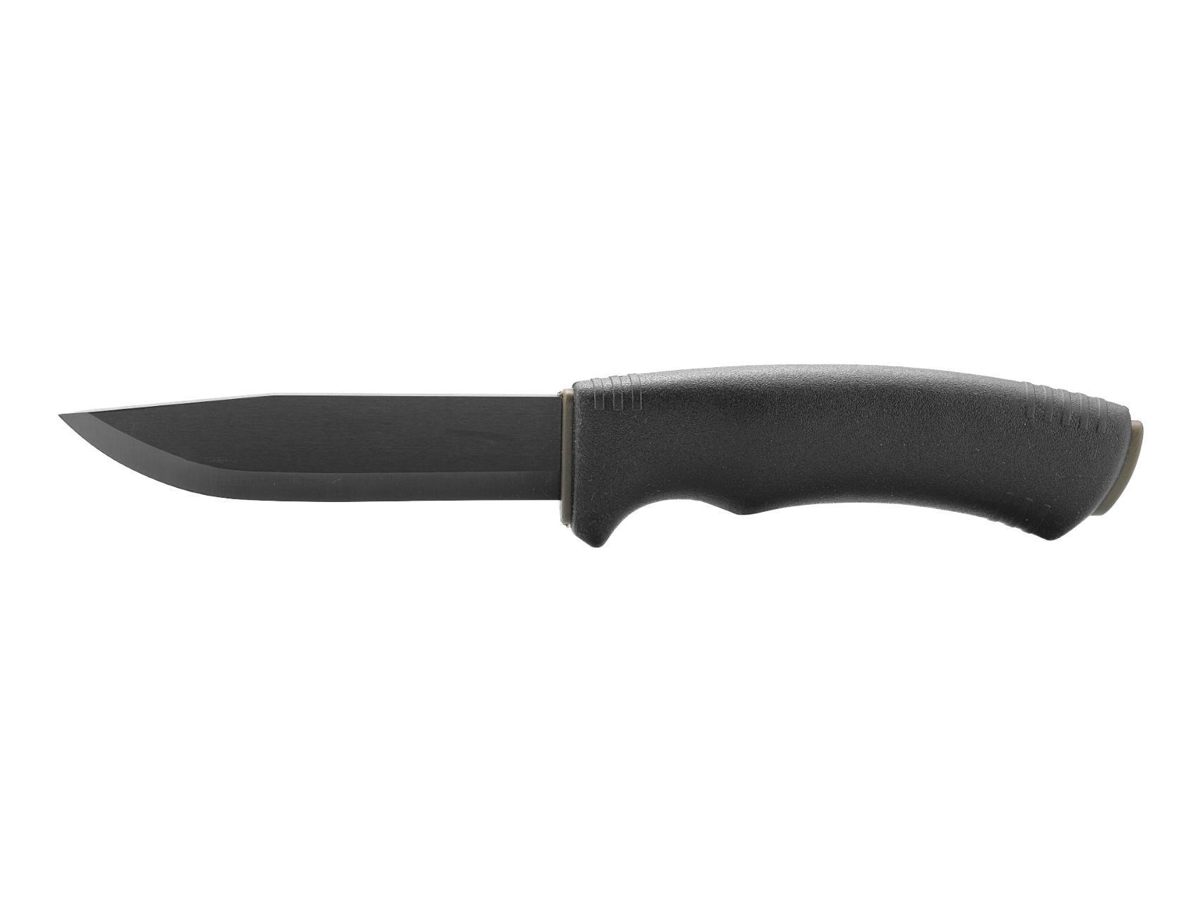 Black Bushcraft carbon steel knife