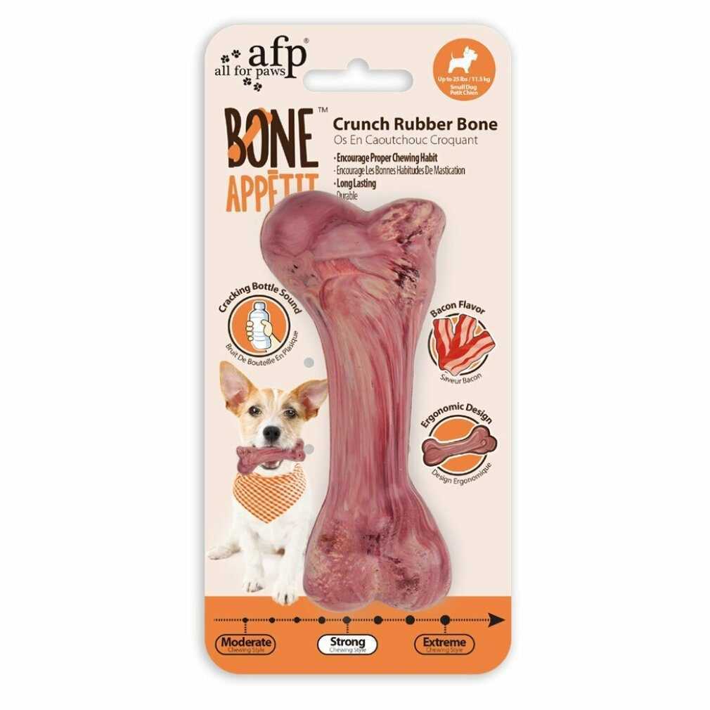 Rubber bones for dogs