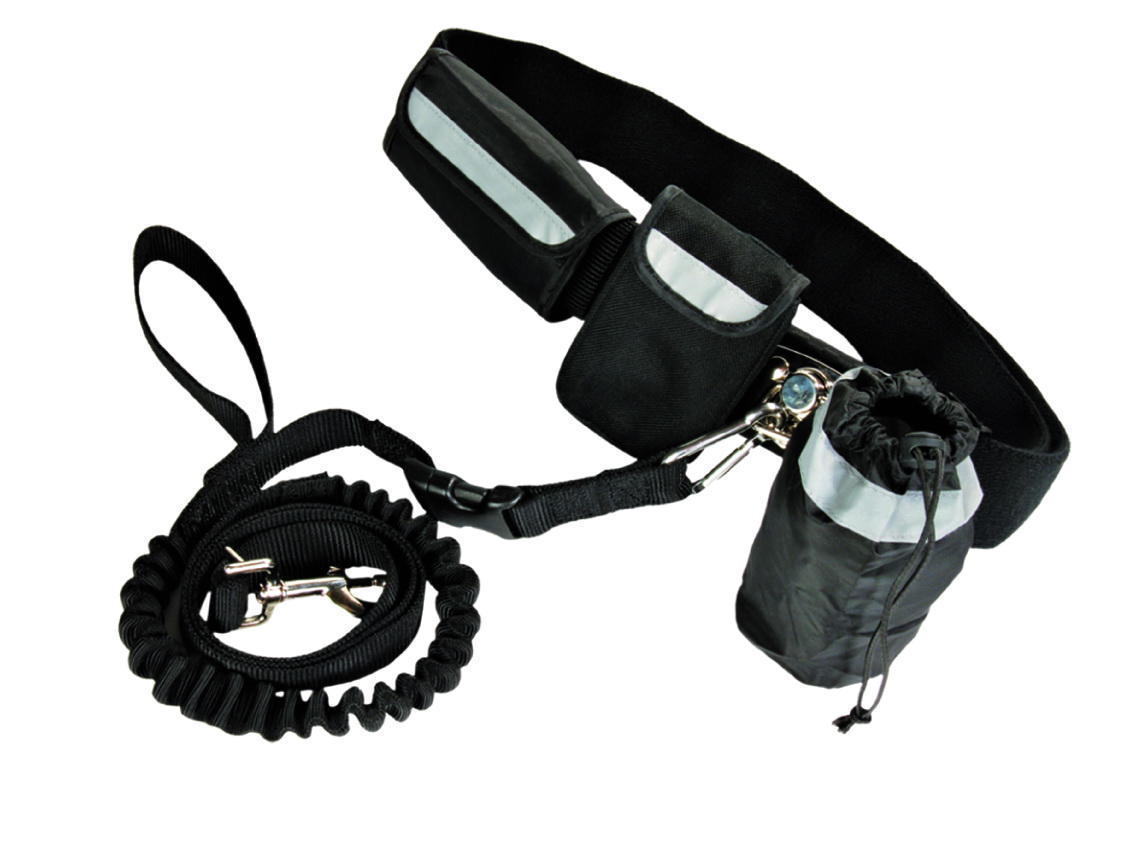 Dog leash for jogging