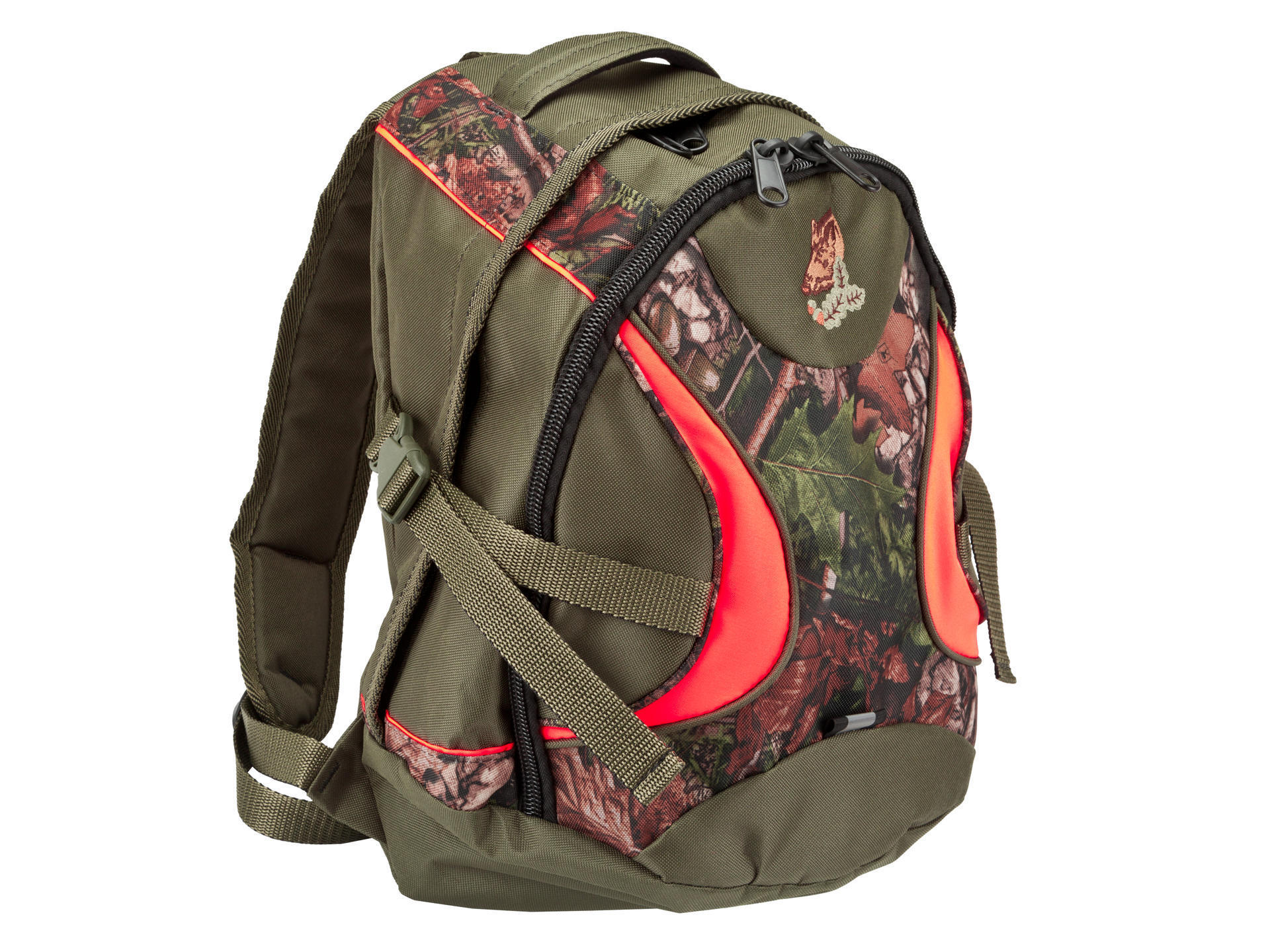 Backpack with camouflage pattern