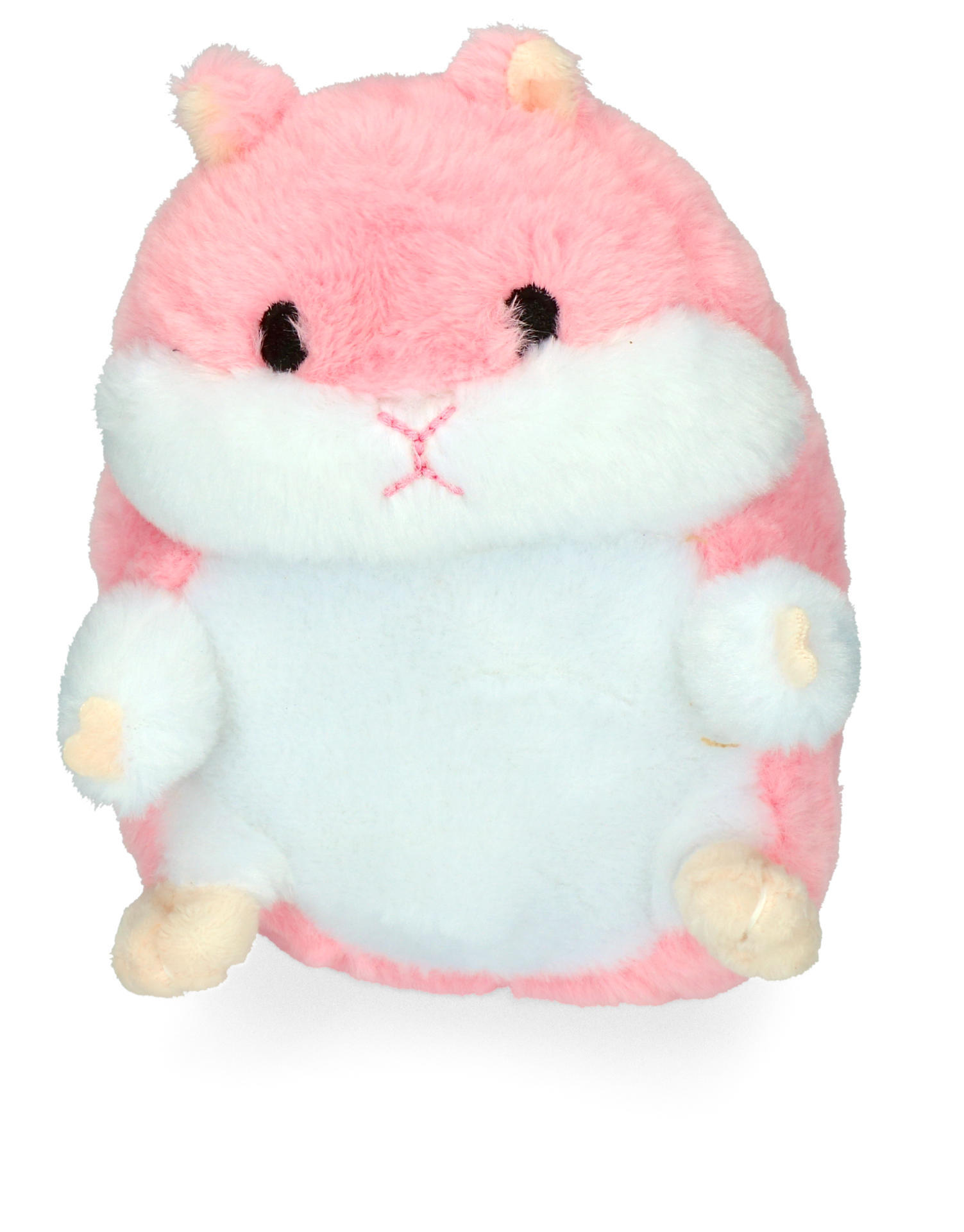 Big fat hamster pink dog toy