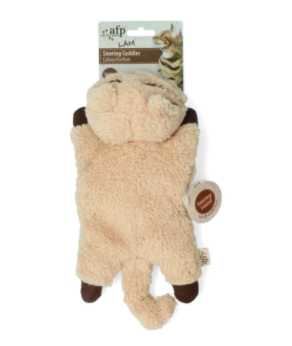 Cat sleeping snoring plush toy