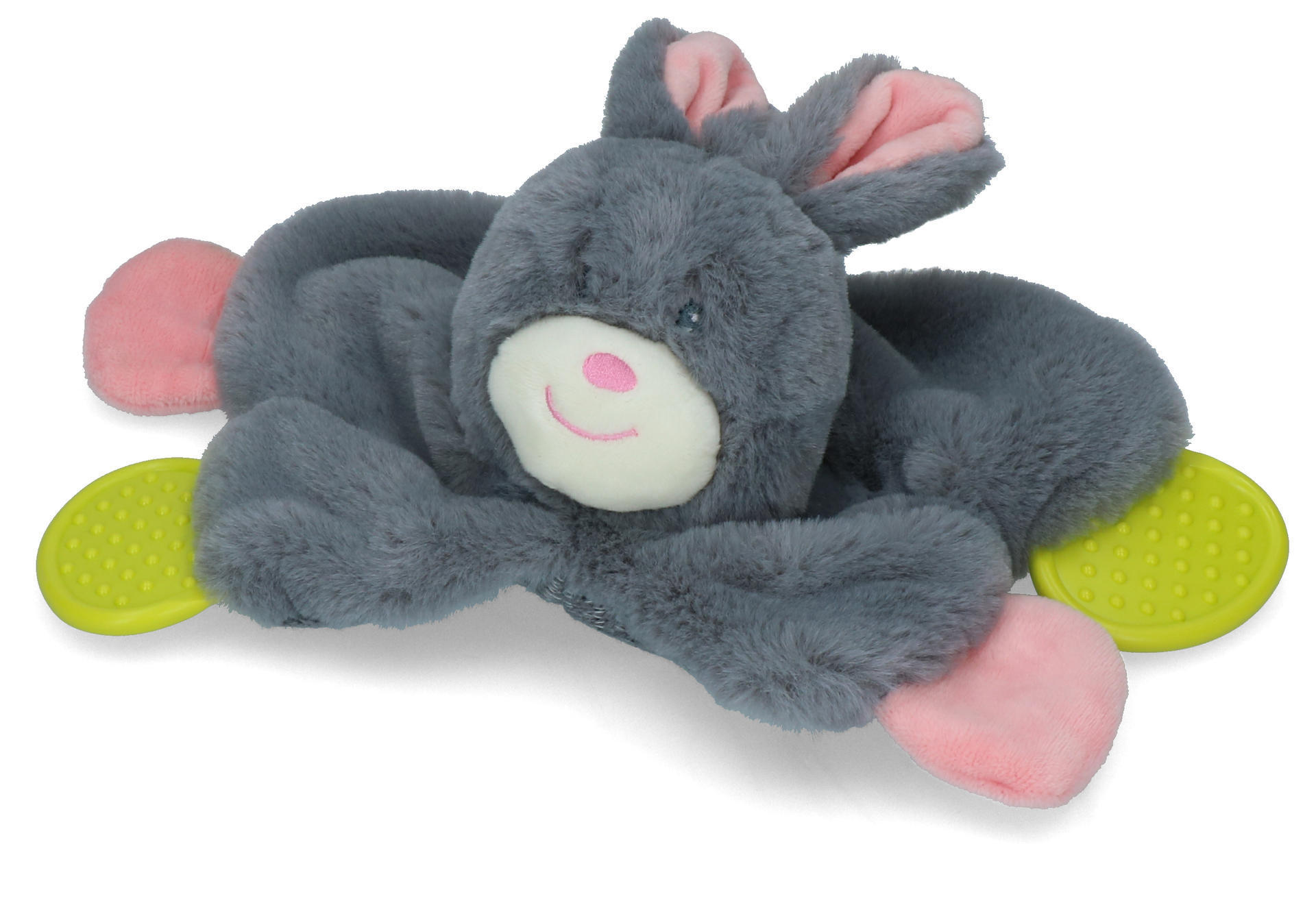 Bunny crunchy chewy dog toy