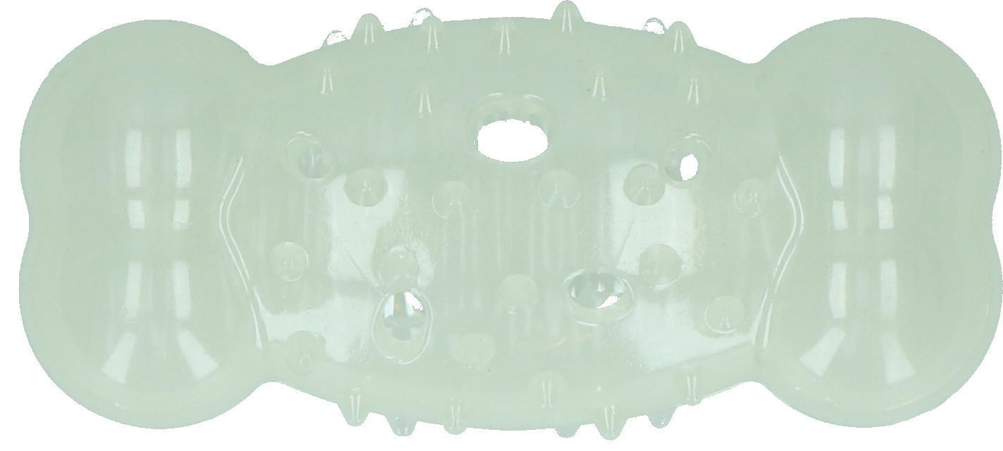 Light up tracking bone dog toy chew toy