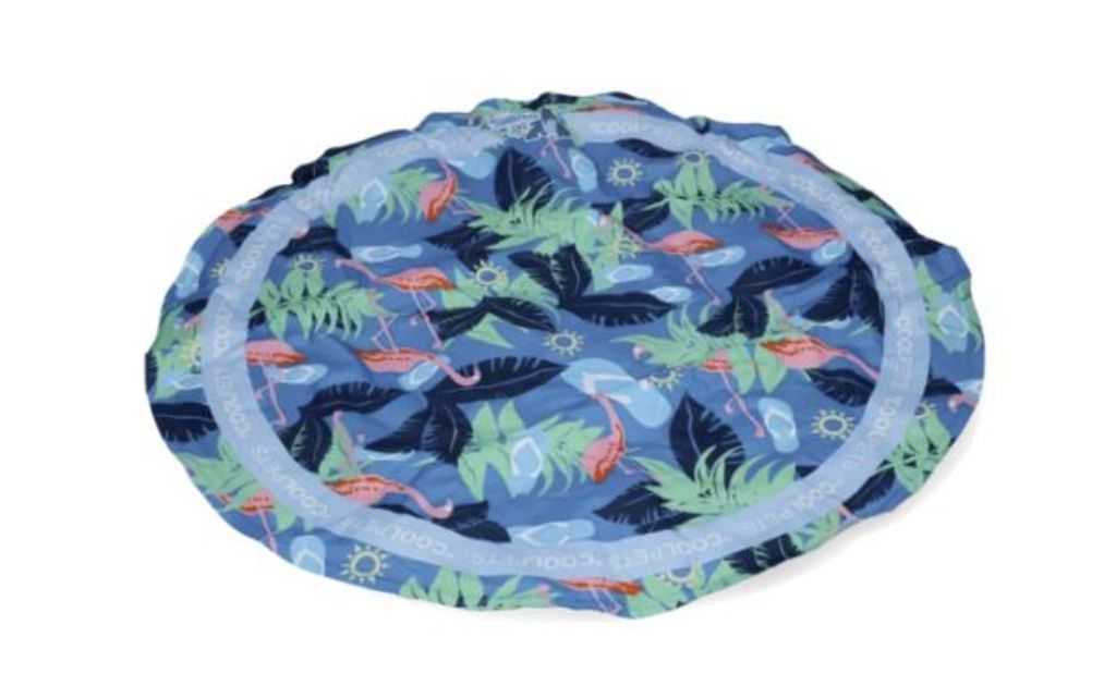 Flamingo cooling mat for dogs
