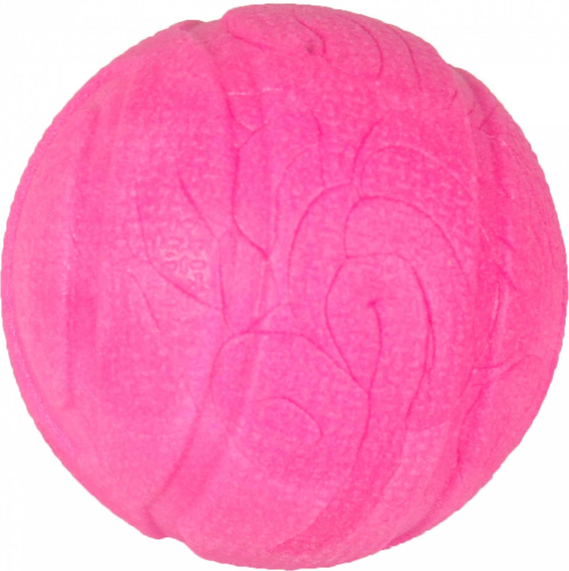 foam ball pink 7 cm dog toy