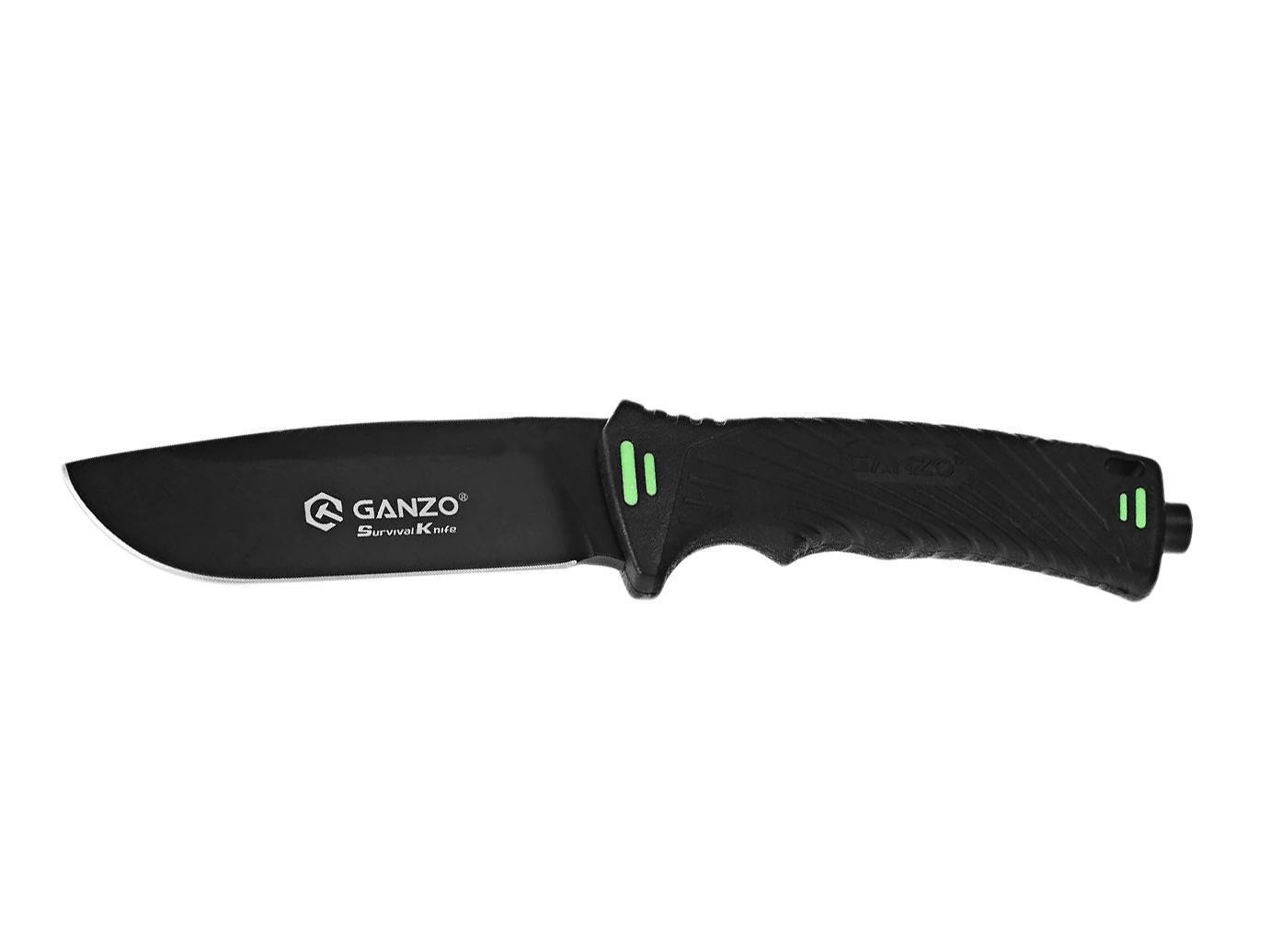 Ganzo fixed blade survival dagger knife G8012-BK