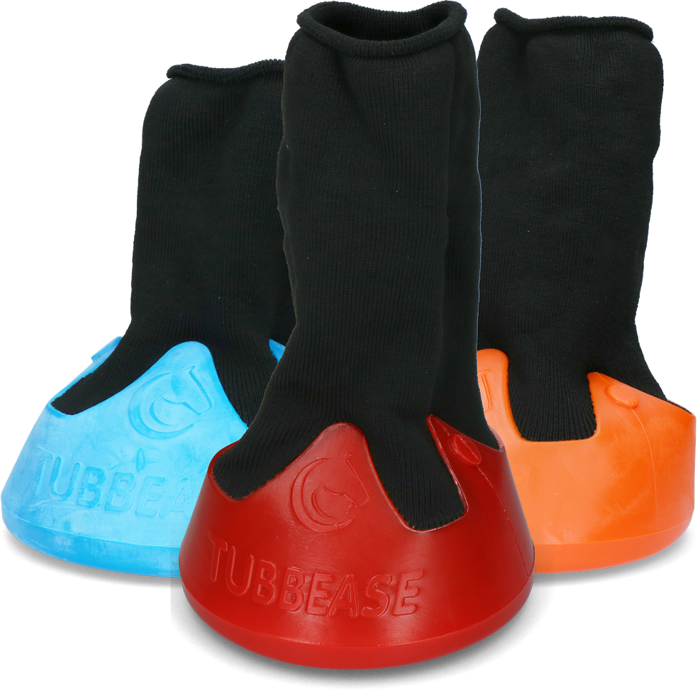 Hoof socks 140mm red, horse care, hoof care