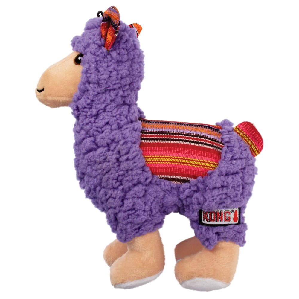 llama material M dog toy