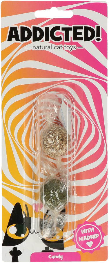 Candy 2 cat toy balls