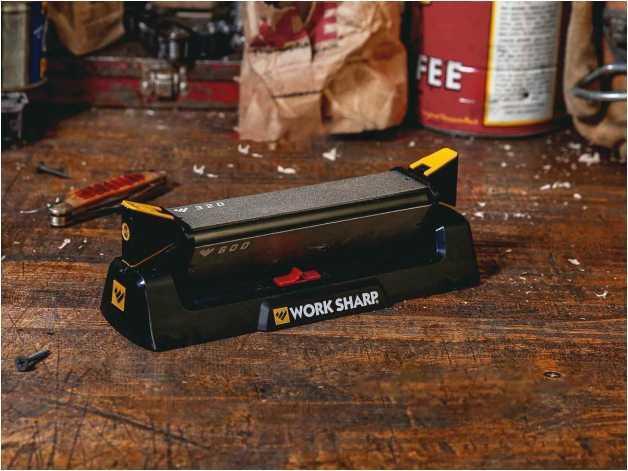 Benchstone knife sharpener